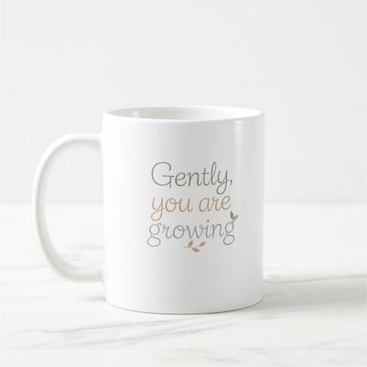 Sanft wächst du kaffeetasse (Links)