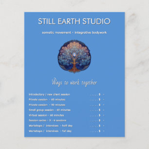 Sanfte Ausstrahlung   Baum des Lebens Flyer