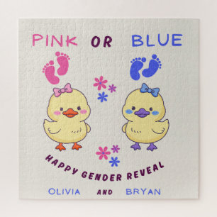 sanfte Babyparty-Design Puzzle