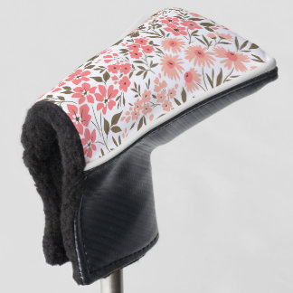 Sanfte Blumträume Golf Headcover