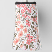 Sanfte Blumträume Golf Headcover (Rotieren 90)
