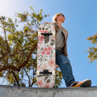 Sanfte Blumträume Skateboard