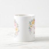 Sanfte Blüten für Mama Kaffeetasse (Mittel)
