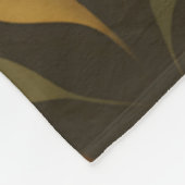 Sanfte Botanik Fleecedecke (Ecke)
