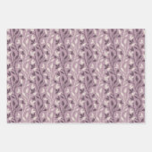 Sanfte botanische lila Blätter Elegant Chic (Vorderseite 3)