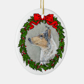 Sanfte Collie, Blauer Merle, Ornament (Rechts)