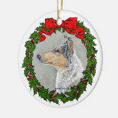 Sanfte Collie, Blauer Merle, Ornament (Links)