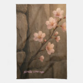Sanfte Courage Kirschblüten Handtuch (Vertikal)
