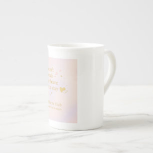 Sanfte Courage – Pastell-Inspirations-Tasse Porzellantasse