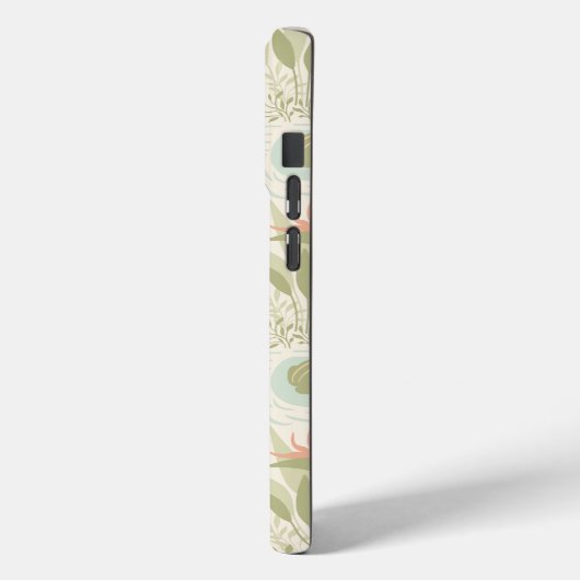 Sanfte Dschungel Frösche & Vögel Case-Mate iPhone Hülle (Rückseite / Links)