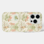 Sanfte Dschungel Frösche & Vögel Case-Mate iPhone Hülle (Rückseite (Horizontal))
