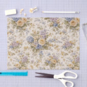 Sanfte Elfenbeingarten-Blüte Seidenpapier (Handwerk)