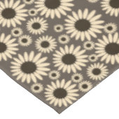 Sanfte Empress Florals Braun Empress Tischdecke (Schrägansicht)