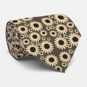 Sanfte Empress Florals Braune Kaiserin Krawatte (Gerollt)