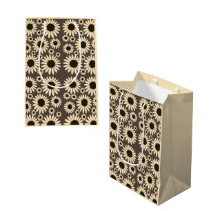 Sanfte Empress Florals Braune Kaiserin Mittlere Geschenktüte