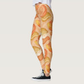 Sanfte erdige Abstraktion (6) Leggings (Links)