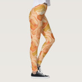 Sanfte erdige Abstraktion (6) Leggings (Rechts)