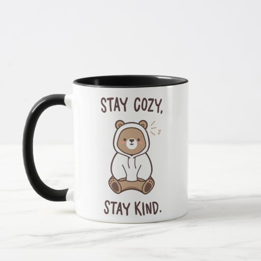 Sanfte Erinnerung, gemütlich und freundlich zu sei Tasse (Links)