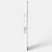 Sanfte Erinnerung mit zarten Blüten Samsung Galaxy Hülle (Linke Seite)