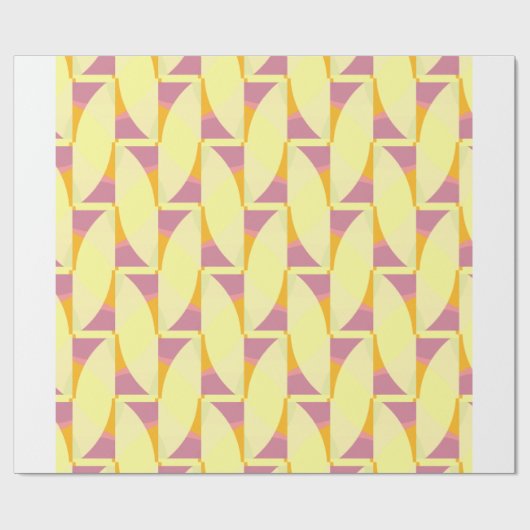 sanfte Farben Geschenkpapier (Flach)