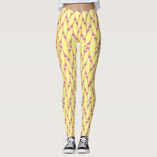 sanfte Farben Leggings (Vorderseite)