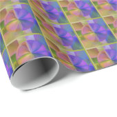 Sanfte Farbmagnete Geschenkpapier (Rolleneckpunkt)