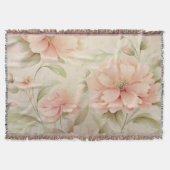 Sanfte Floral Decke (Vorderseite)