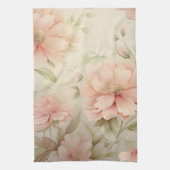 Sanfte Floral Geschirrtuch (Vertikal)