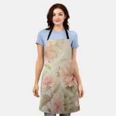 Sanfte Floral Schürze (Getragen)