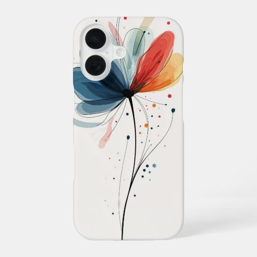 Sanfte Flüstern iPhone 16 Hülle (Rückseite)