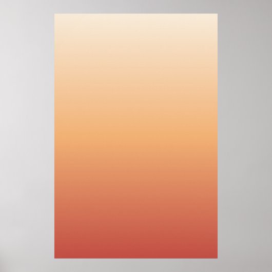 Sanfte Gradient-Minimalist-Wandkunst Poster (Vorne)