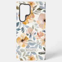 Sanfte Herbstblumen Personalisiert