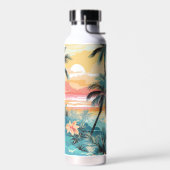 Sanfte Insel-Horizont Trinkflasche (Links)