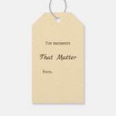 Sanfte Kaiserin Florals Strahlende Kaiserin Geschenkanhänger (Rückseite)