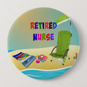 Sanfte Krankenschwester, Spaß in der Sonne Button (Vorderseite)