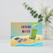 Sanfte Krankenschwester, Spaß in der Sonne Postkarte (Stehend Vorderseite)
