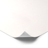 Sanfte Krümmung - Minimalistische Bogenkunst Poster (Ecke)