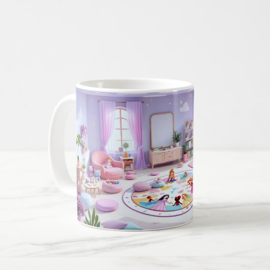 Sanfte & künstlerische Stimmung Kaffeetasse (Vorderseite Links)