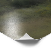 Sanfte Landstraße Fotodruck (Ecke)