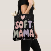 Sanfte Mama-Pastell-Typografie-Design Tasche (Von Nahem)