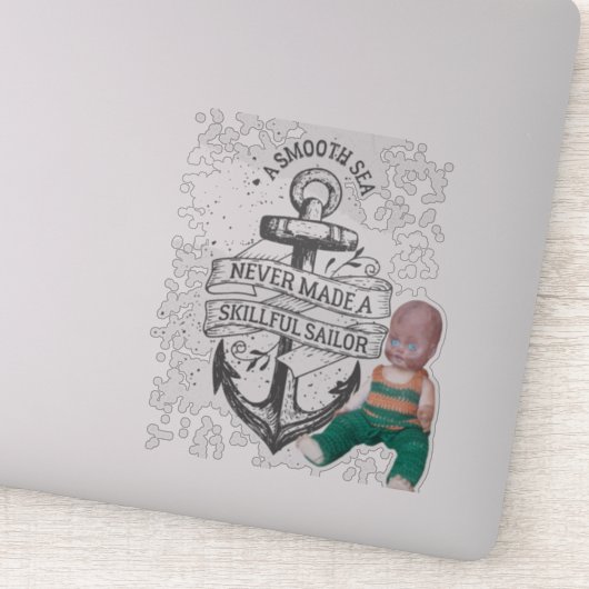 Sanfte Meere - Geübte Bobbies - Aufkleber (Detail)