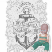 Sanfte Meere - Geübte Bobbies - Aufkleber (Vorderseite)