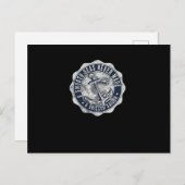 Sanfte Meere haben nie einen erfahrenen Segler gem Postkarte (Vorne/Hinten)