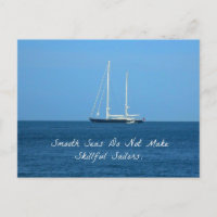 Sanfte Meere machen keine geschickten Seeleute (Sp