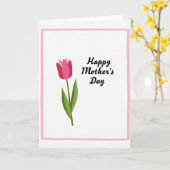 Sanfte Muttertags-Blumenkarte Karte (Gelbe Blume)