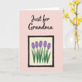 Sanfte Muttertags-Geschenkkarte Karte (Gelbe Blume)