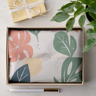 Sanfte Pastell-Blumen-Laune Seidenpapier