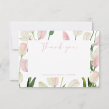 Sanfte rosa Tulpen-Brautparty