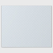 Sanfte Sakura Neutral - Puderblau Geschenkpapier (Flach)