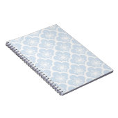 Sanfte Sakura Neutral - Puderblau Notizblock (Rechte Seite)